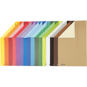 Cartocino Creativ Company Color Bar A4 - 10 fogli - 250g/m² Colori Assortiti 25417