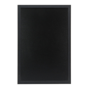 Lavagna da parete nera Securit® con pennarello a gesso liquido bianco incluso - 40x60 cm - WBW-BL-40-60