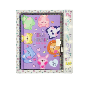 Diario dei segreti Lebez LED 2 soggetti assortiti 81848