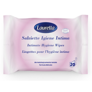 Salviettine igiene intima Laurella con adesivo 00379.1 (conf.20)