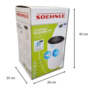 Purificatore d'aria Soehnle Airfresh Clean 300 68094