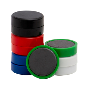 Magneti per lavagne bianche - Ø35 mm - Q-Connect colori assortiti - KF02649 (conf.10)
