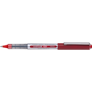 Penna a inchiostro liquido con cappuccio Uni-Ball Eye 0,5 mm rosso M UB150E R