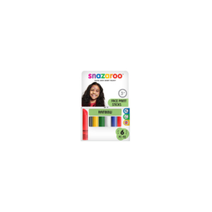 Stick trucchi per il viso Snazaroo arcobaleno - colori assortiti 1160635 (conf.6)
