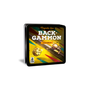 Gioco tascabile Cranio Creations Magnetic Line - Backgammon età 5+ 2 giocatori - CC353