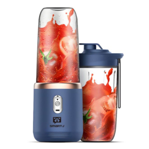 Frullatore portatile Smart-J Easyblend con doppio bicchiere blu A004471