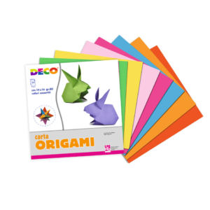 Carta origami Deco 80g/m² 14x14 cm - colori assortiti 741 (conf.20 fogli)