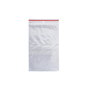 Buste traspatenti chiusura grip in LDPE 50 μm Q-Connect con banda scrivibile - contatto alimentare - 12x18 cm (conf.1000)