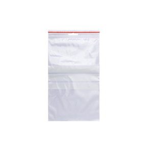 Buste traspatenti chiusura grip in LDPE 50 μm Q-Connect con banda scrivibile - contatto alimentare - 15x25 cm (conf.1000)