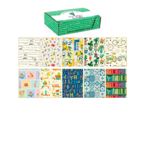 Carta regalo Kartos linea Fantasy 2 70x100 cm - fogli in soggetti assortiti - 80g/m² - 18339 (conf.100)