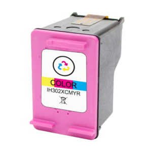 Cartuccia compatibile con HP 302XL Tricolore - F6U67AE - ciano/magenta/giallo - IH302XCMYR