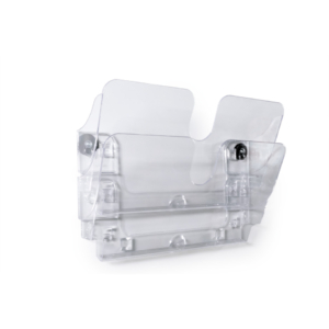 Espositore da parete Durable FLEXIPLUS 2 A4 orizzontale magnetico trasparente - 1709022400