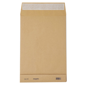 Buste a sacco Blasetti Monodex Avana in carta kraft 120g/m² - fondo quadro - 25+4x35,3 cm - 0935 (conf.250)