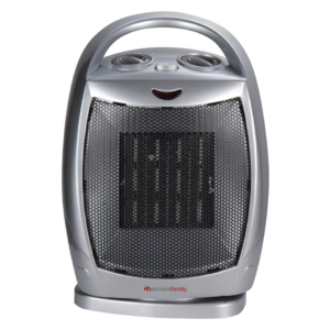 Termoventilatore ceramico silver con termostato integrato Melchioni Family Calido 1.500 W - 158640045