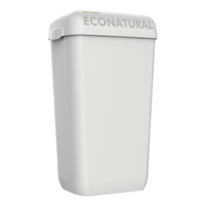 Cestino porta rifiuti 23 litri Lucart Professional Econatural Flow 55,8x34,5x23 cm bianco - 892517