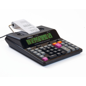 Calcolatrice scrivente termica Nikoffice CP-3200 - display 12 cifre - nero - 08NIK117/N