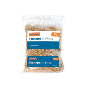 Elastici in para Nikoffice in busta da 1 kg Ø 20 mm 06NIK001
