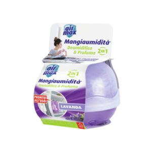 Kit mangiaumidità Deo Mini Air Max 40 g lavanda D0121 - LoveOffice