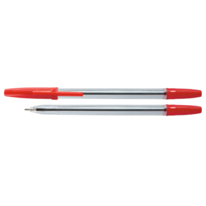Penna a sfera Office Products - punta 1,0 mm rosso - 17015211-04 (conf.50)