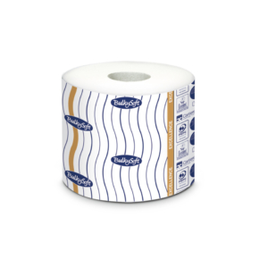 Carta igienica Bulkysoft Excellence fascettata pura cellulosa bianca 3 veli - 66670 (24 rotoli da 120 strappi cad.)
