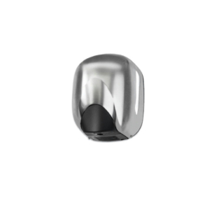 Asciugamani elettrici senza resistenza a cono d'aria Medial Zefiro 221x157x285mm alluminio satinato - 704362