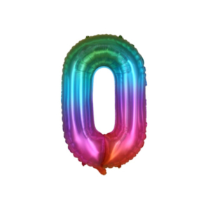 Palloncini Party Go multicolor indicante anni/eta' H.40 cm n° 0 FB0819 - LoveOffice