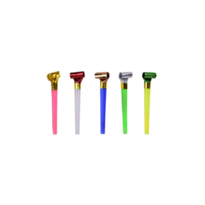 Trombette sonore Party Go colori metallizzati assortiti - GF0059 (conf.10)
