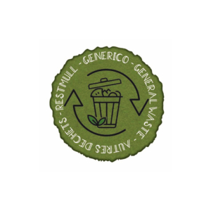 Etichetta autoadesiva per gettacarte Medial Cardbob generico 711900