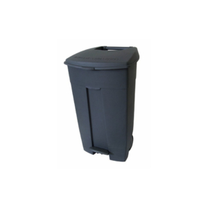 Contenitore mobile a pedale Medial Contiplast 120 L in PP grigio 102530