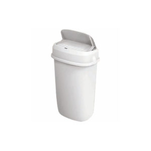 Gettacarte con coperchio ad imbocco automatico Medial Amélie 12 L 336x194x536mm bianco - 111213