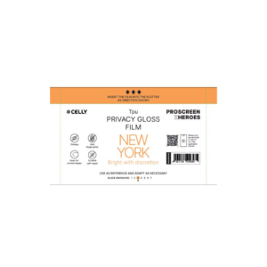 Pellicola protettiva per Smartphone Universale Celly New York Glossy - Pro Privacy - PROFILMPRO5PRIV (conf.5)
