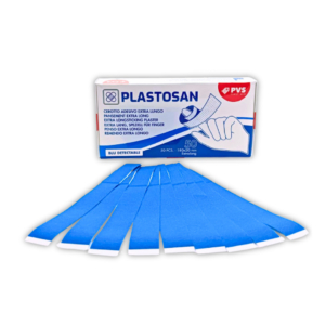 Cerotto adesivo extralungo PVS blu 18x2 cm - CER143 (conf.50)