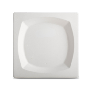 Piatto piano quadrato in canna da zucchero Oasis Green conf. 50 pz 21x21 cm - OAS-210CA