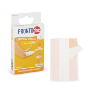 Cerotti in striscia ritagliabili 10x6 cm per articolazioni ProntoDoc - in astuccio- 4013 (conf.5)