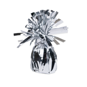 Pesetto 170 g frangia Big Party argento metal 81746