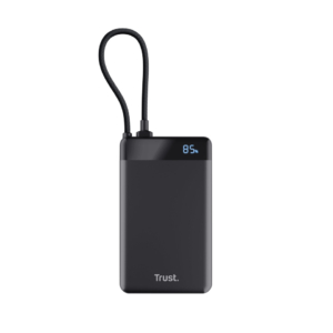 Powerbank veloce Trust Fiera da 10.000mAh nero 25880