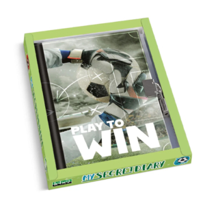 Diario dei segreti con lucchetto Lebez fantasia football assortiti - 61903