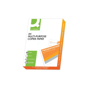 Carta per fotocopie Q-Connect A4 75g/m² - risma da 500 fogli - KF10057