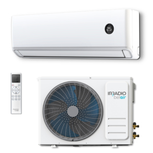 Condizionatore con pompa di calore R32 unità interna + unità esterna Irradio Belair Alastor 12 12.000 BTU - 119992001
