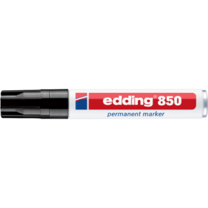 Pennarello indelebile Nero Edding 850 - scalpello - 5-16 mm