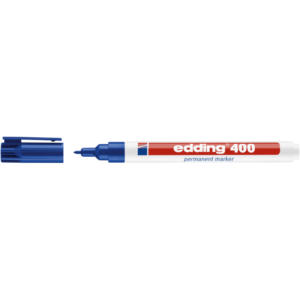 Pennarello indelebile Blu Edding 400 - 1 mm