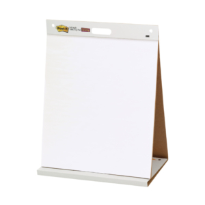 Lavagna a fogli mobili Post-it® Meeting Chart 563 Post-It - Bianco - 58x51 cm - 563/96071 (1 blocco da 20 fogli)