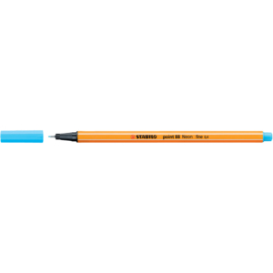 Fineliner Stabilo Point 88® 0,4 mm Azzurro neon 88/031