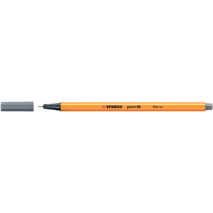 Fineliner Stabilo Point 88® 0,4 mm Grigio di payne 88/98