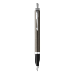 Penna a sfera Parker IM punta M inchiostro Blu Parker Dark Espresso CT 1931671