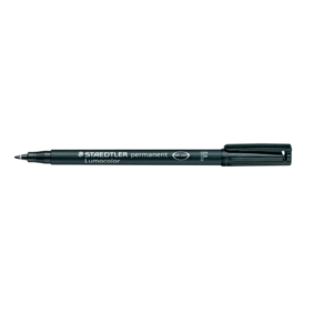 Pennarello indelebile Staedtler Lumocolor® permanent Nero - F - 0,6 mm - punta sintetica - pen 317
