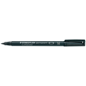 Pennarello indelebile Staedtler Lumocolor® permanent Nero - M - 1 mm - punta sintetica - pen 317