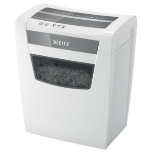 Distruggidocumenti manuale Leitz IQ P4 Home Office - 23 litri - Bianco