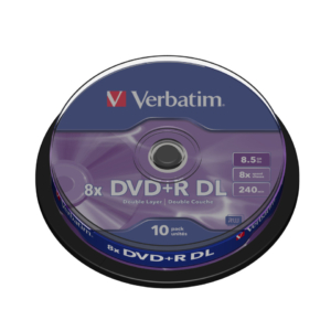 DVD Verbatim - DVD+R - 8,5 Gb - 8x - DL - Spindle (conf.10)