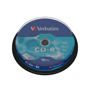 CD Verbatim - CD-R - Spindle - 52x - 700 MB - 43437 (conf.10)